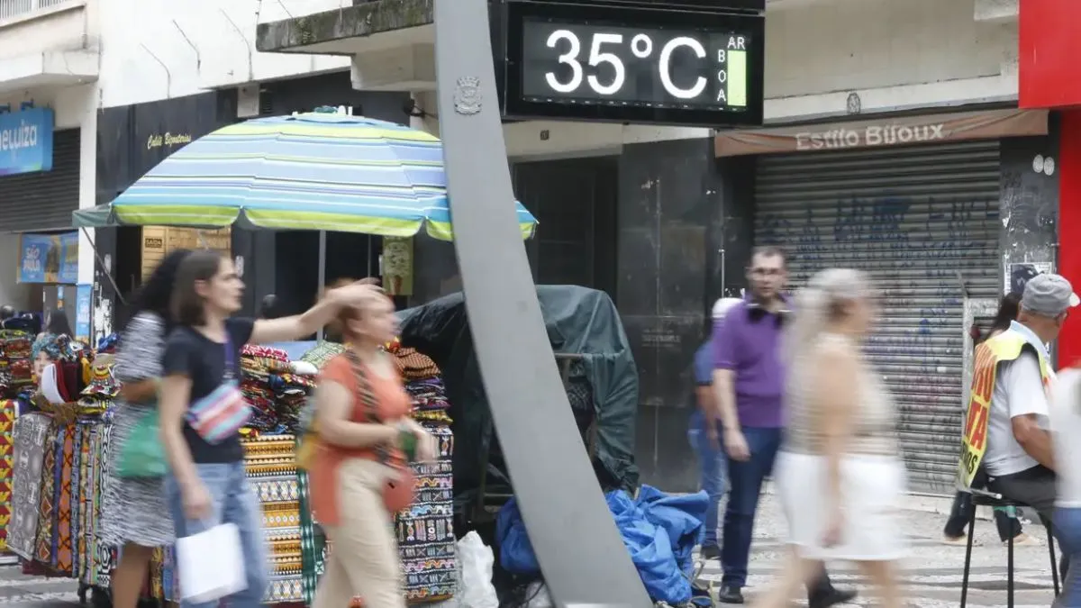 Norte e Nordeste não estão sob a influência da onda de calor.