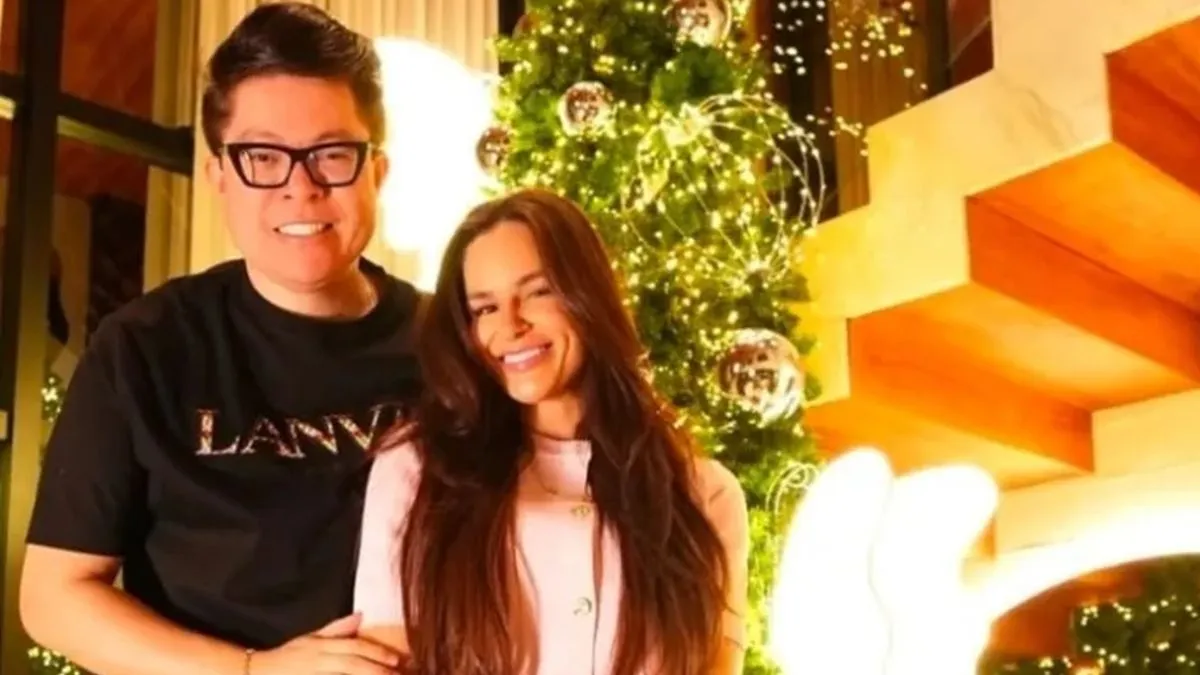 Pâmella e DJ Ivis passaram o Natal em família.