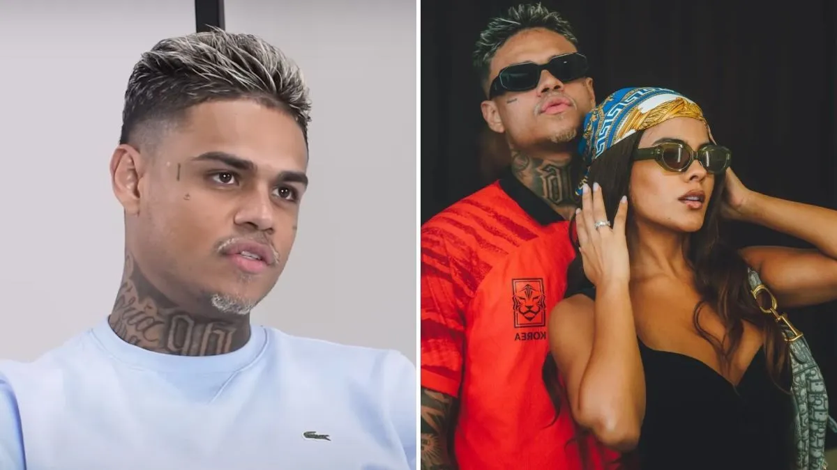 Cantor e atriz mantiveram um relacionamento de 2022 até 2023.