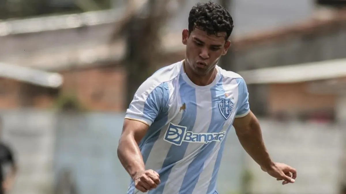 Promessa colombiana Jhon Echavez é integrado ao time profissional do Paysandu para 2026