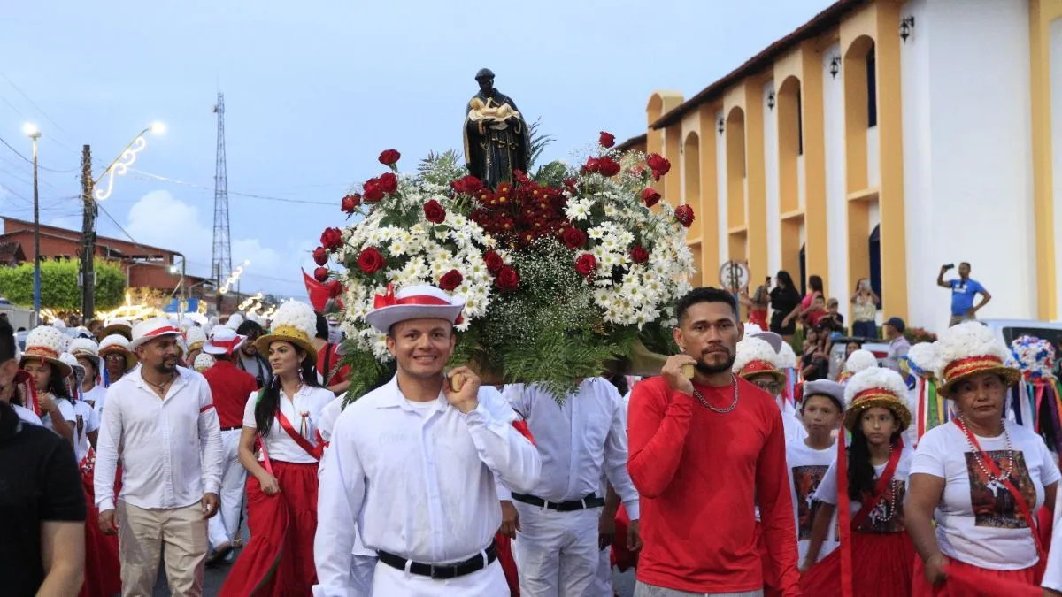 Procissão integra calendário oficial da festividade e reforça tradição mantida há 188 anos no nordeste do Pará