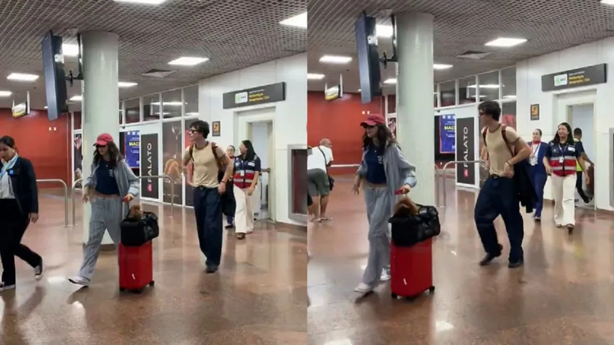 Mais cedo, Shawn Mendes já havia sido visto em outro ponto do país.