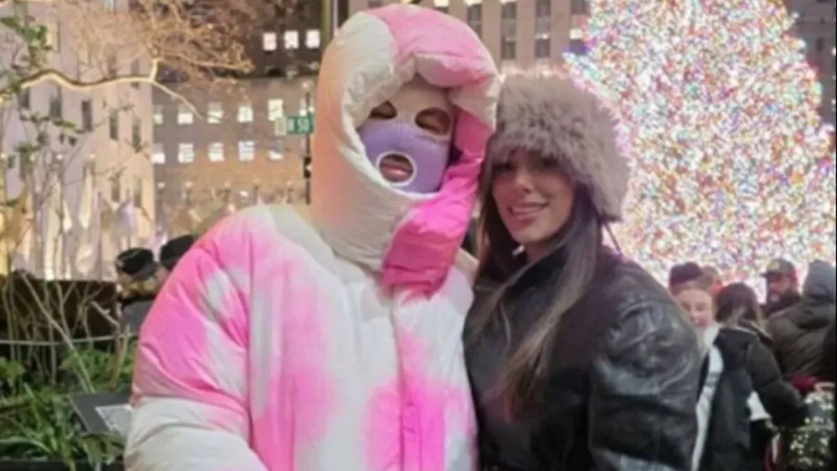 Neymar passou despercebido com disfarce