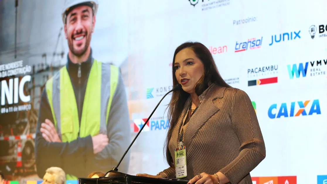 A presidente do CREA-PA, Adriana Falconeri, destacou durante o FNNIC, em Belém, que a engenharia funciona como um “termômetro do desenvolvimento”, ao impulsionar infraestrutura, serviços essenciais e qualidade de vida para a população.