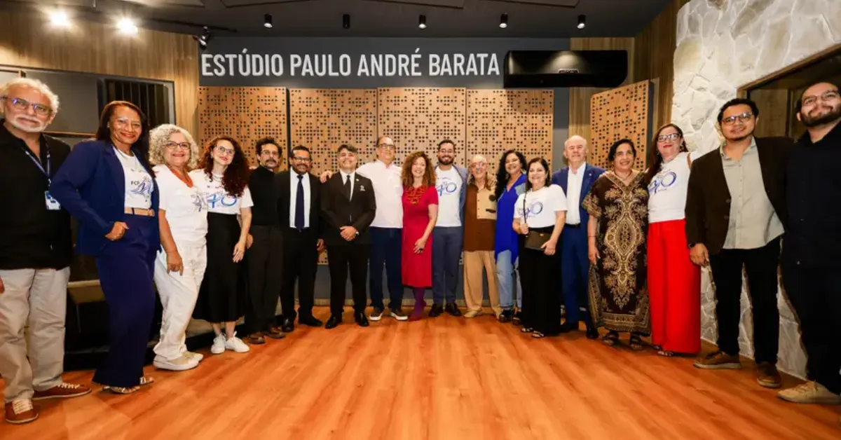 Novo estúdio de gravação "Paulo André Barata", inaugurado na Fundação Cultural do Pará, amplia o acesso de artistas paraenses a uma estrutura profissional de produção musical em Belém.