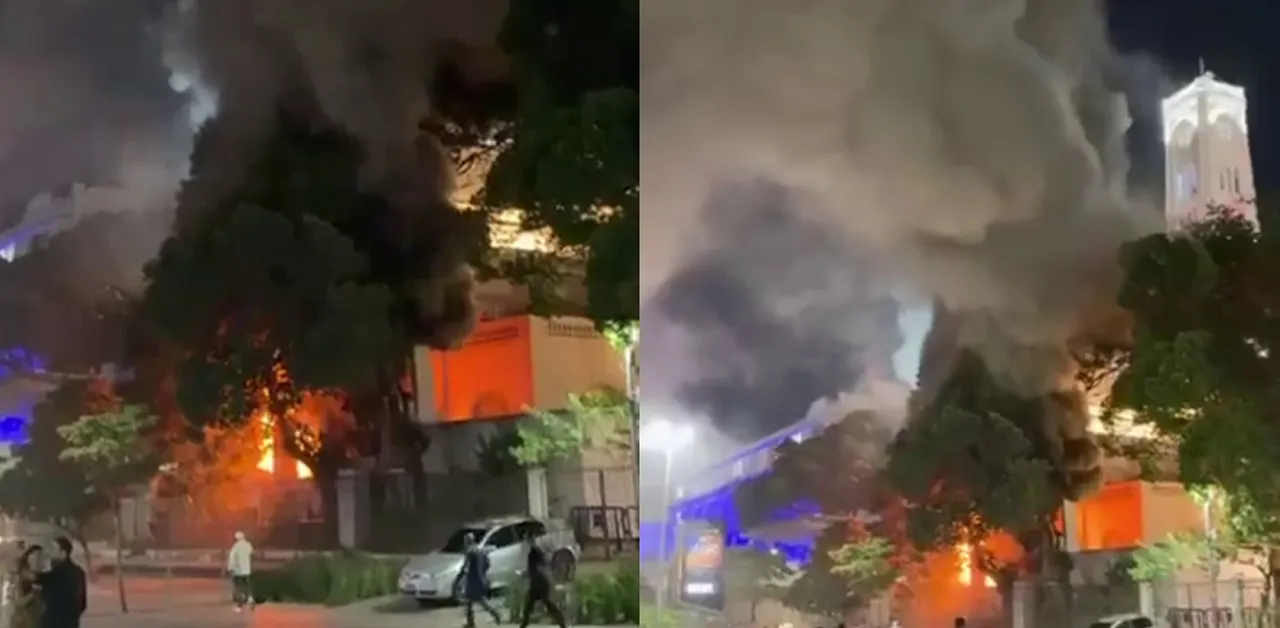 Incêndio atinge Edifício Touring, palco do Rio Fashion Week.