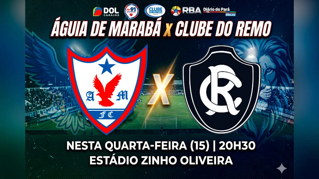 A partida tem cobertura completa e ao vivo pelas ondas da Rádio Clube FM 100,7 Mhz de Marabá