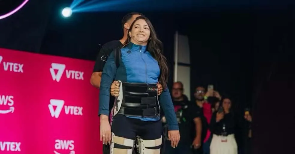 Laís Souza se acidentou em 2014