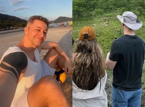 No último dmingo (04), o músico postou uma imagem no Instagram e marcou a amada.