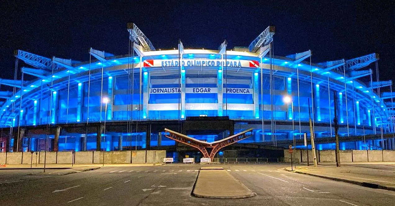 Mangueirão vai estar de azul e branco no dia 22 de abril