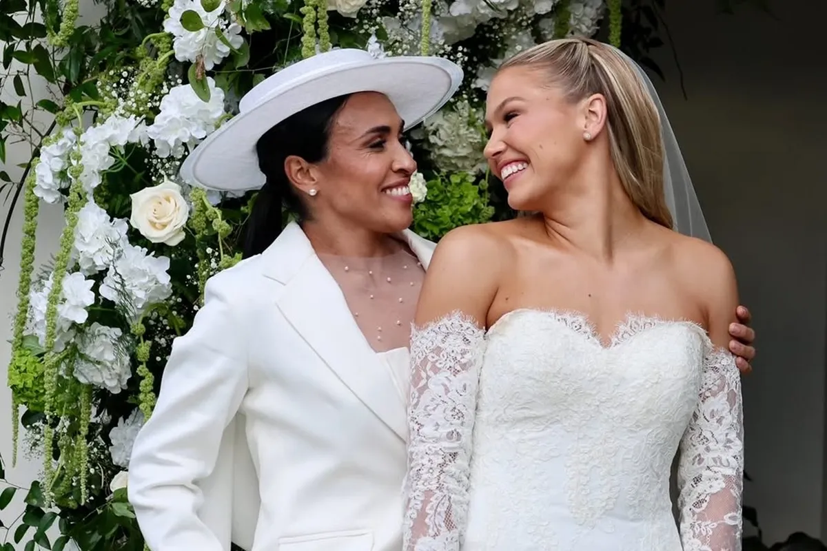 Marta e Carrie se casaram na cidade de Jupter, na Flórida.