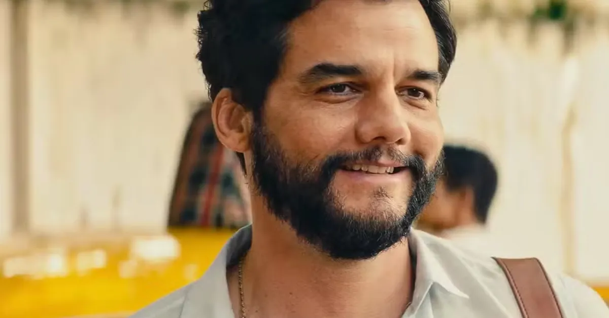 O vídeo divulgado pela academia inclui uma cena do longa em que o personagem Armando, interpretado por Moura, contracena com Elza, papel de Maria Fernanda Cândido.