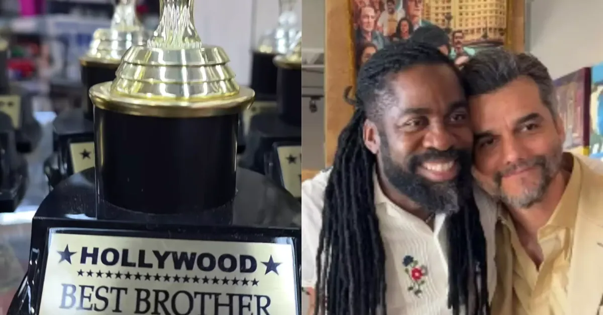 Em vídeo publicado antes da premiação, o ator disse que pretendia entregar o objeto ao amigo.