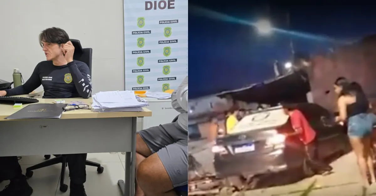 O condutor, identificado como Rosinaldo Cavalcante Macêdo, deixou o local após o atropelamento e não prestou socorro.