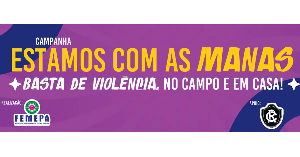 A iniciativa tem como tema o combate à violência contra a mulher e é realizada em parceria com a FEMEPA