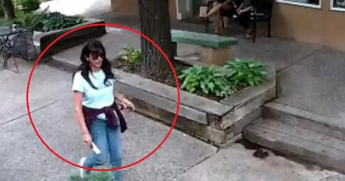 Último registro da cientista nuclear Melissa Casias antes de desaparecer misteriosamente.