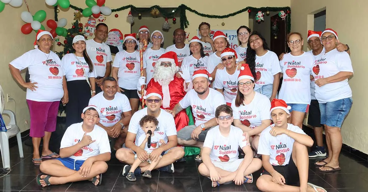 Essa é a 17ª edição do projeto, formado por amigos e vizinhos de Ananindeua.