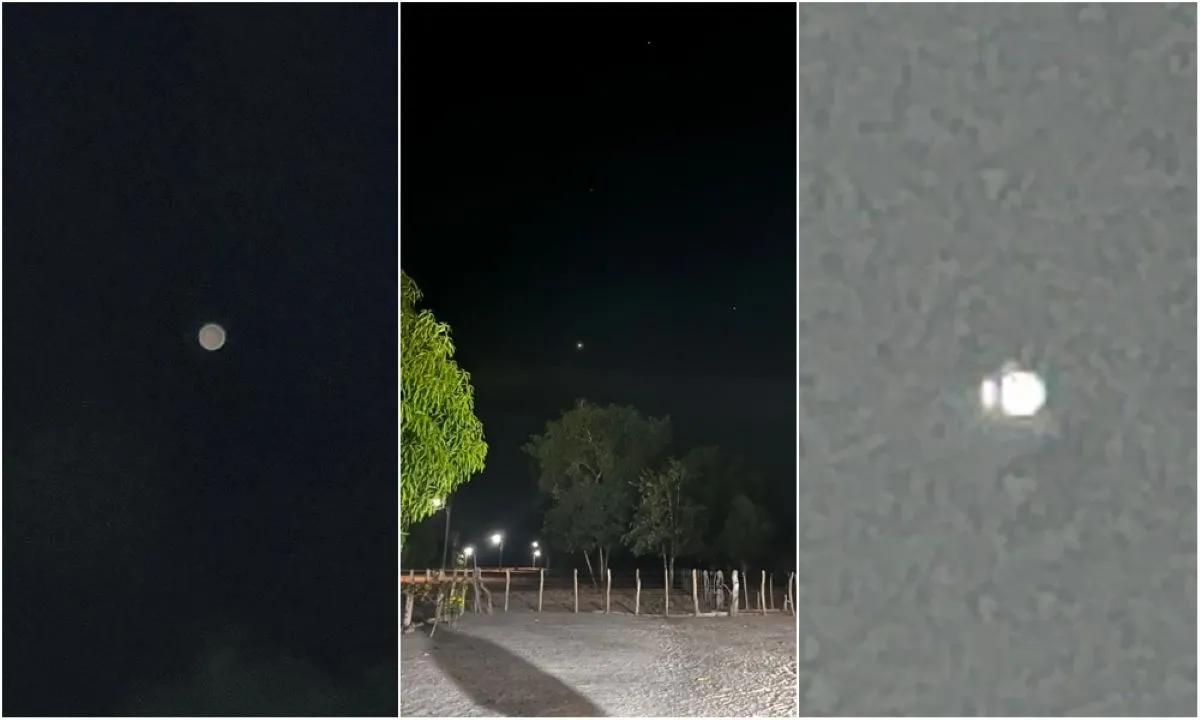 Registros em imagens mostram as luzes misteriosas que vêm assustando moradores da zona rural de Barras e despertando a atenção de ufólogos brasileiros.