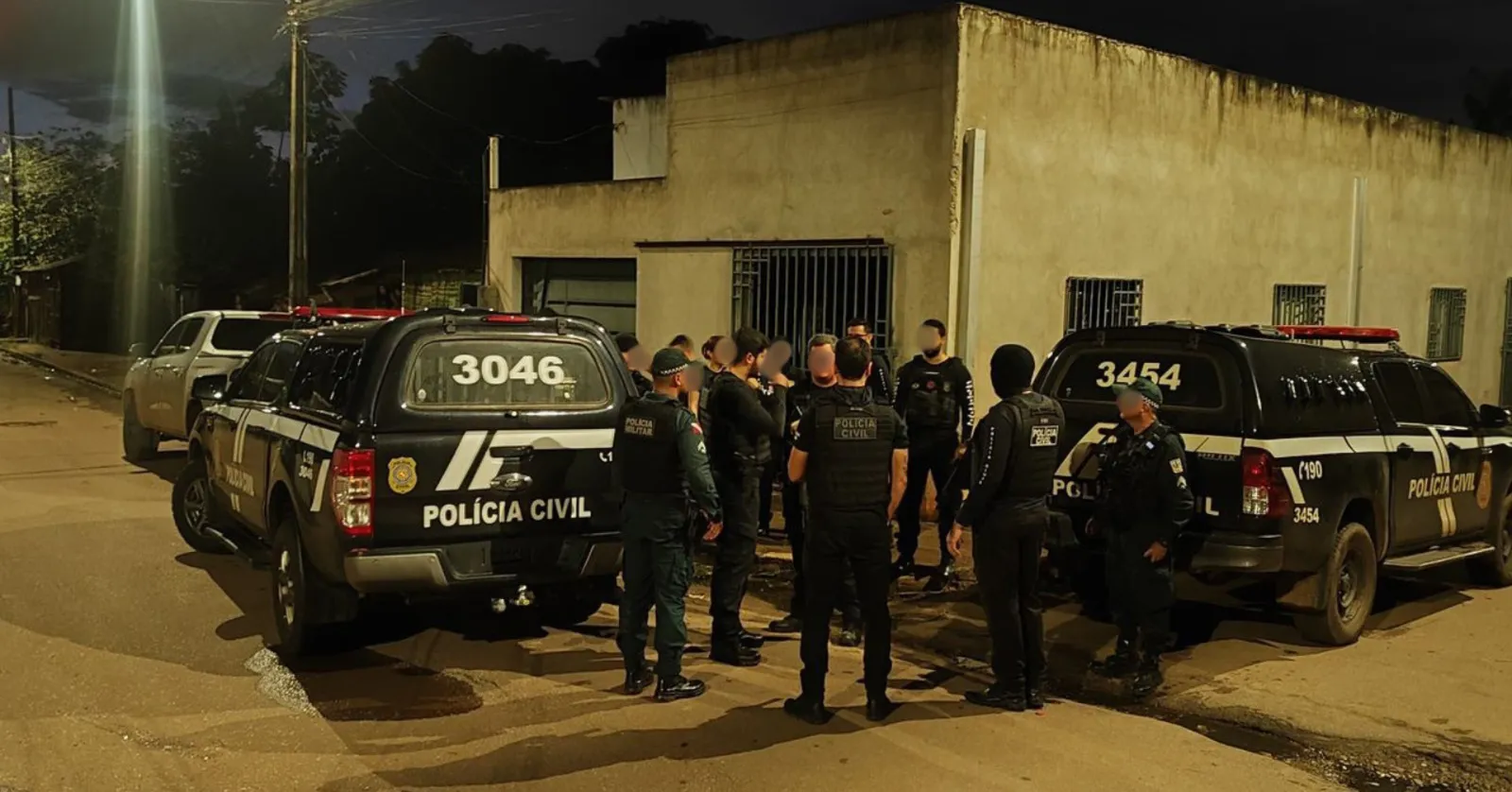 Polícia realiza prisões em operação contra homicídio em Parauapebas.
