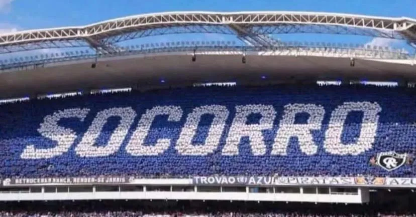 Torcedor azulino só quer a primeira vitória