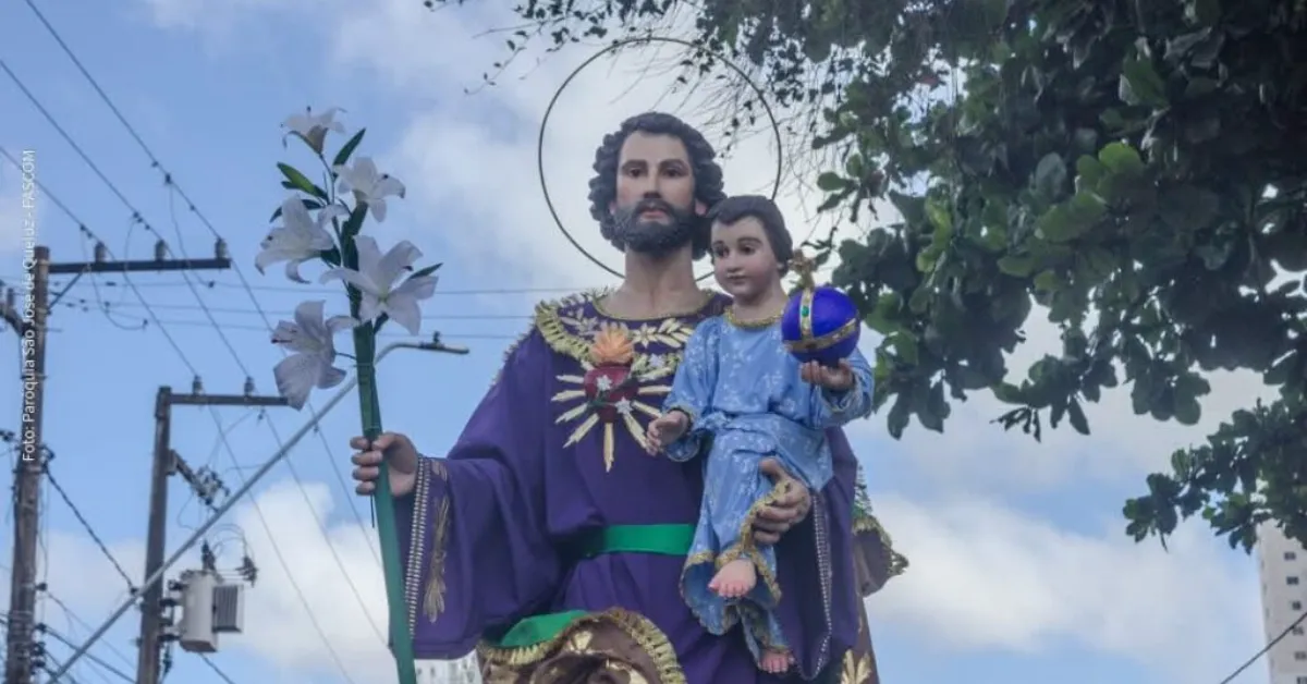 Fé e devoção marcam o Dia de São José, celebrado com missas e procissões em paróquias de Belém nesta quinta-feira (19).