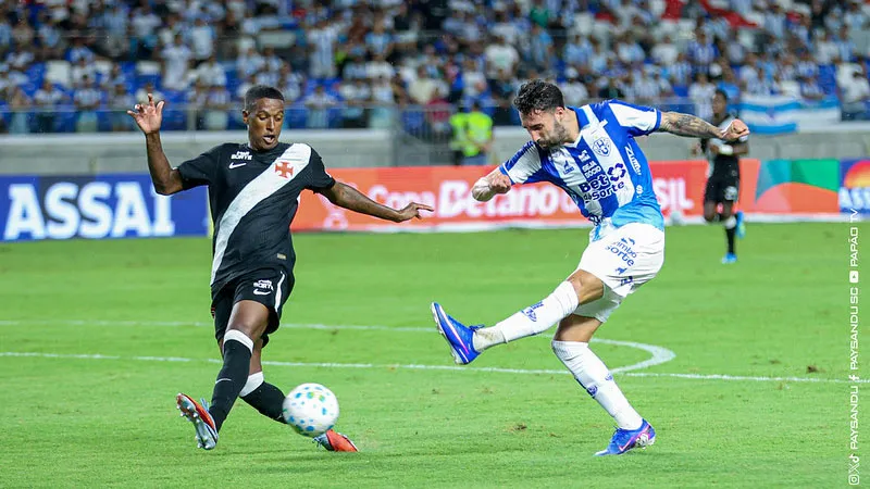 Após a derrota para o Vasco, o Paysandu busca reverter a situação na Copa do Brasil.