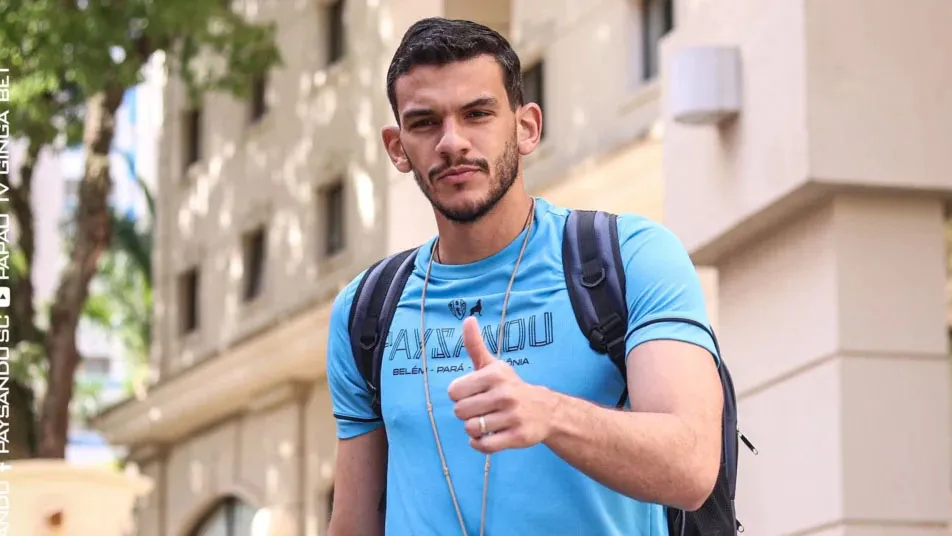 Goleiro Gabriel Mesquita do Paysandu