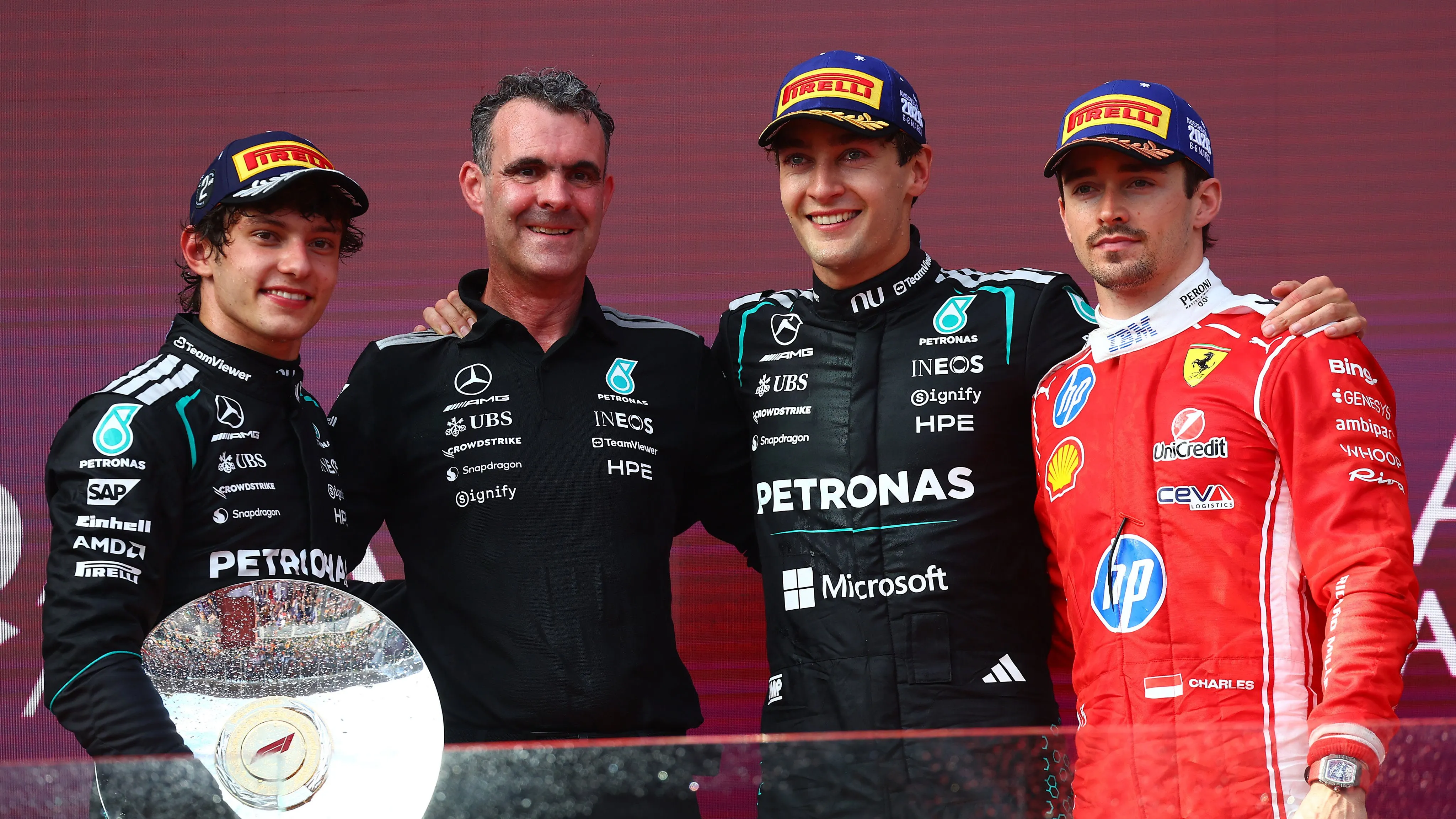 George Russell brilha na Austrália e garante vitória para a Mercedes.