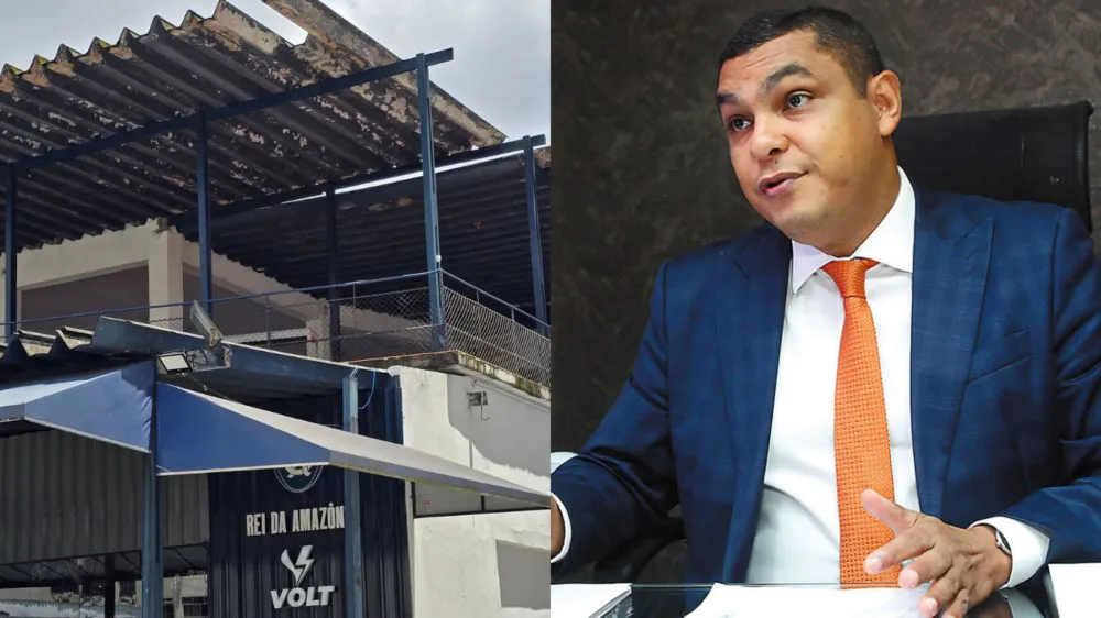 Marco Pina critica a diretoria do Remo por problemas na sede social.