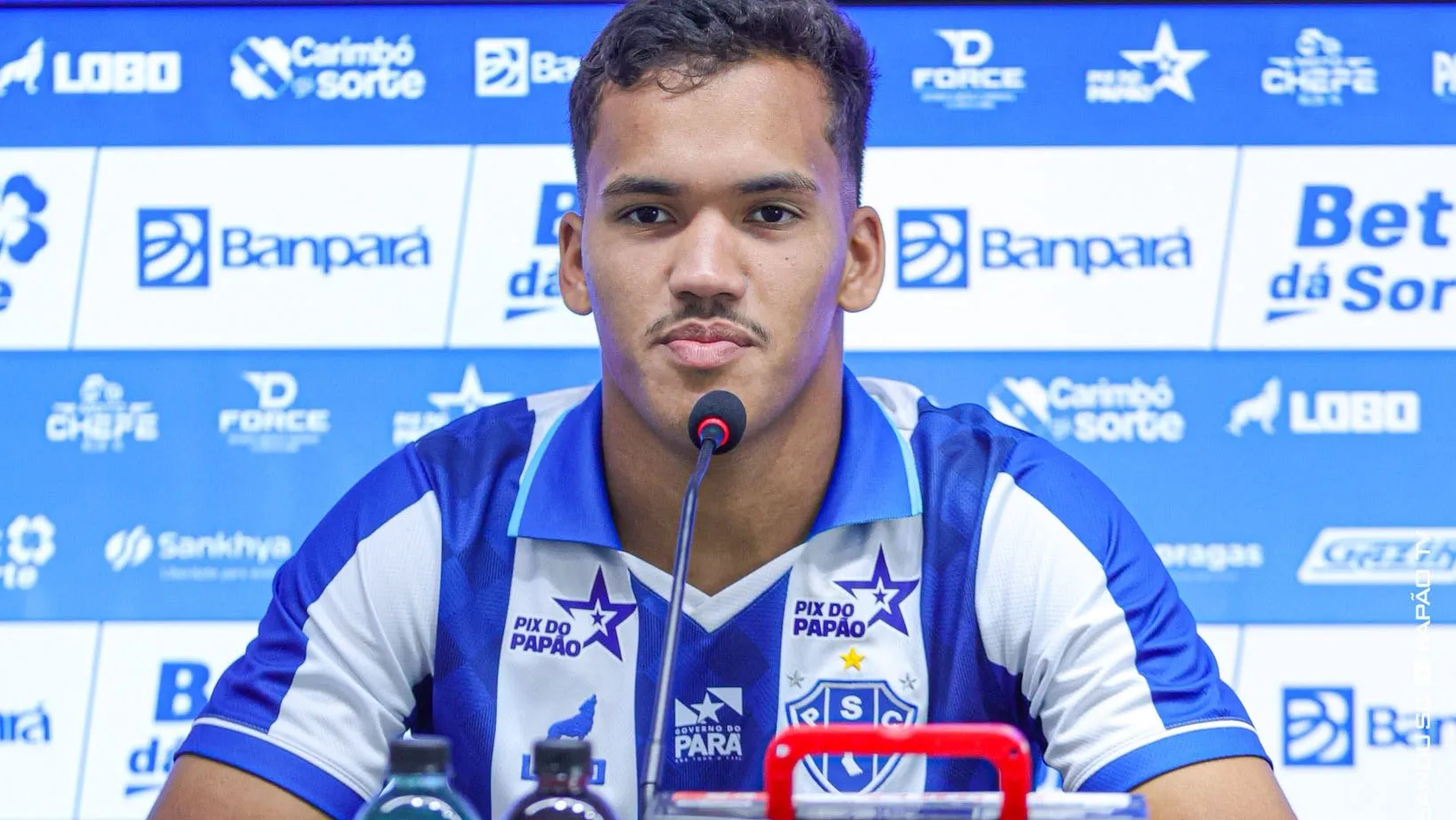Atacante Juninho, novo contratado do Paysandu