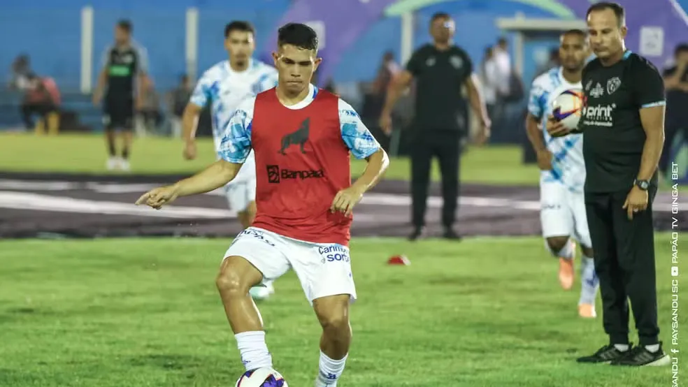 Pedro Henrique, do Paysandu, está a um passo do Flamengo