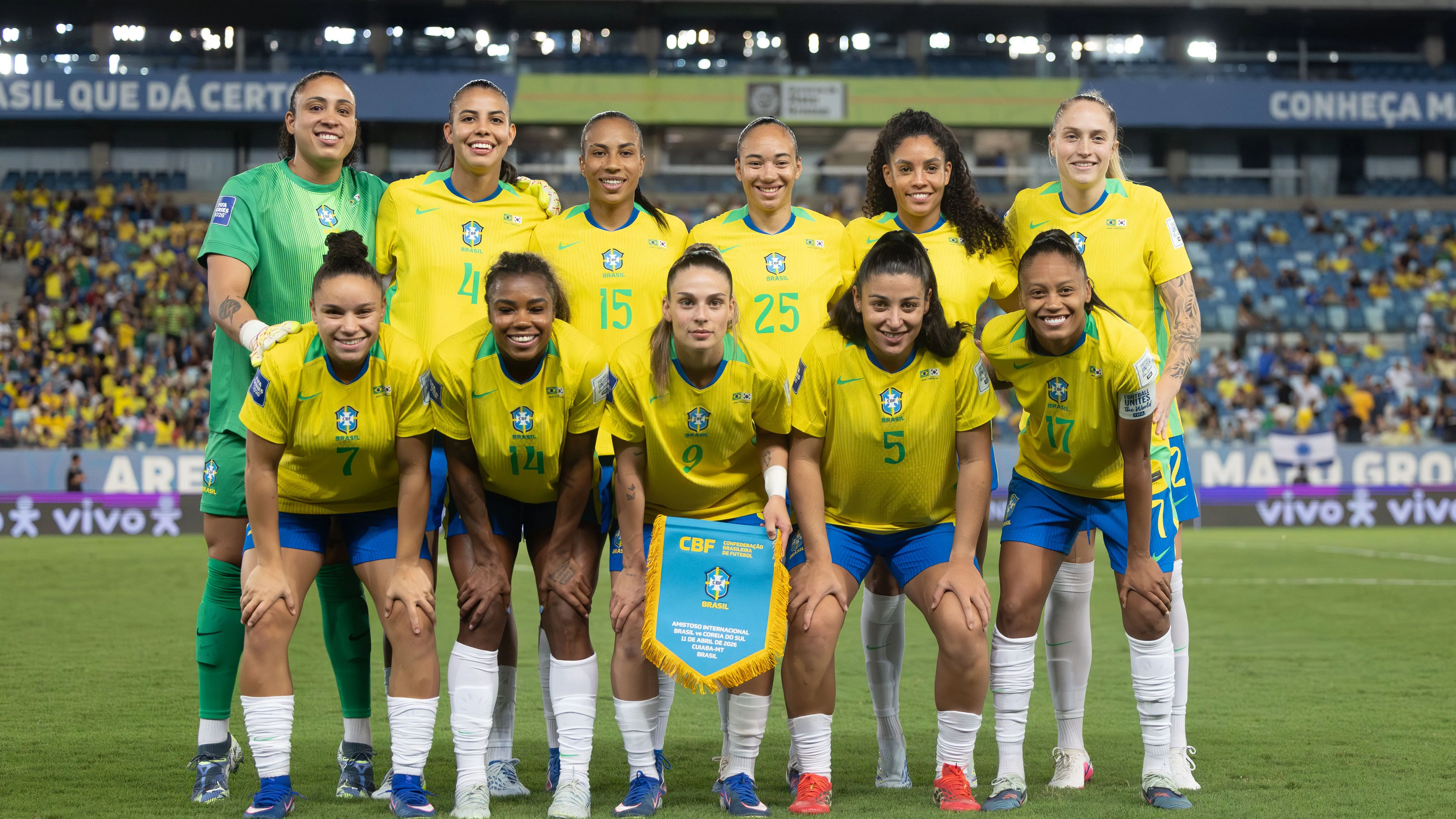 A Seleção Brasileira Feminina começou com goleada no FIFA Series!