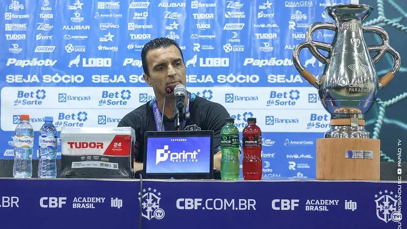 Junior Rocha deixou claro que seu objetivo é crescer junto com o Paysandu