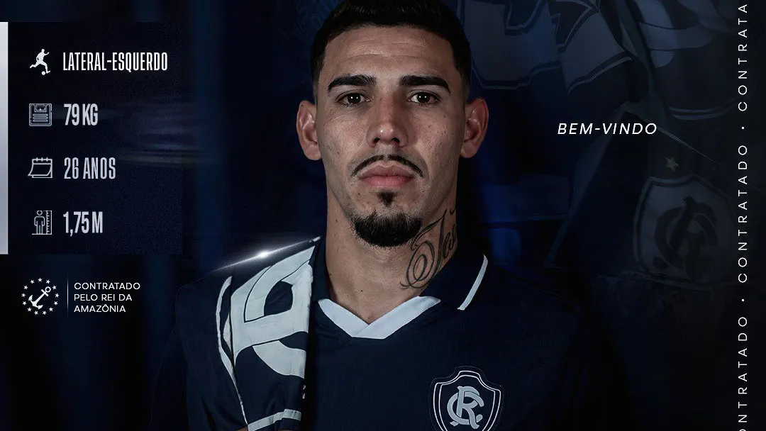Mayk é o novo lateral do Clube do Remo