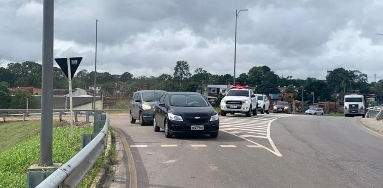 Viaduto do Coqueiro, em Ananindeua. (Imagem ilustrativa)