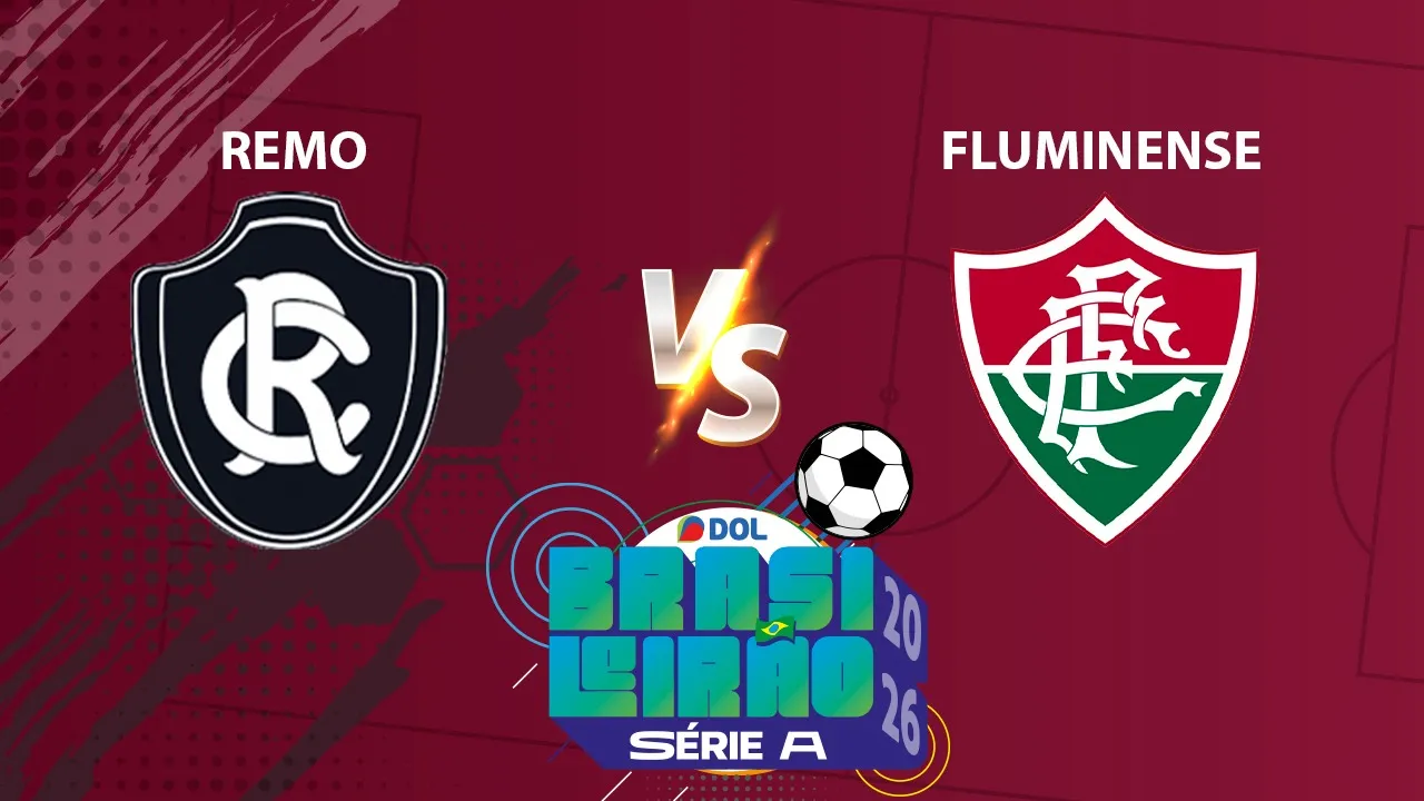 Imagem ilustrativa da notícia: Acompanhe: Remo 0 x 2 Fluminense pelo Brasileirão