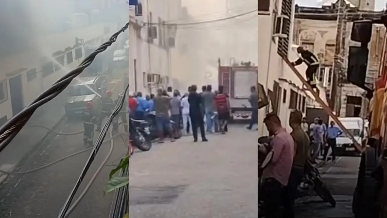 Imagem ilustrativa da notícia: Incêndio atinge hospital no centro de Belém nesta quinta (26)