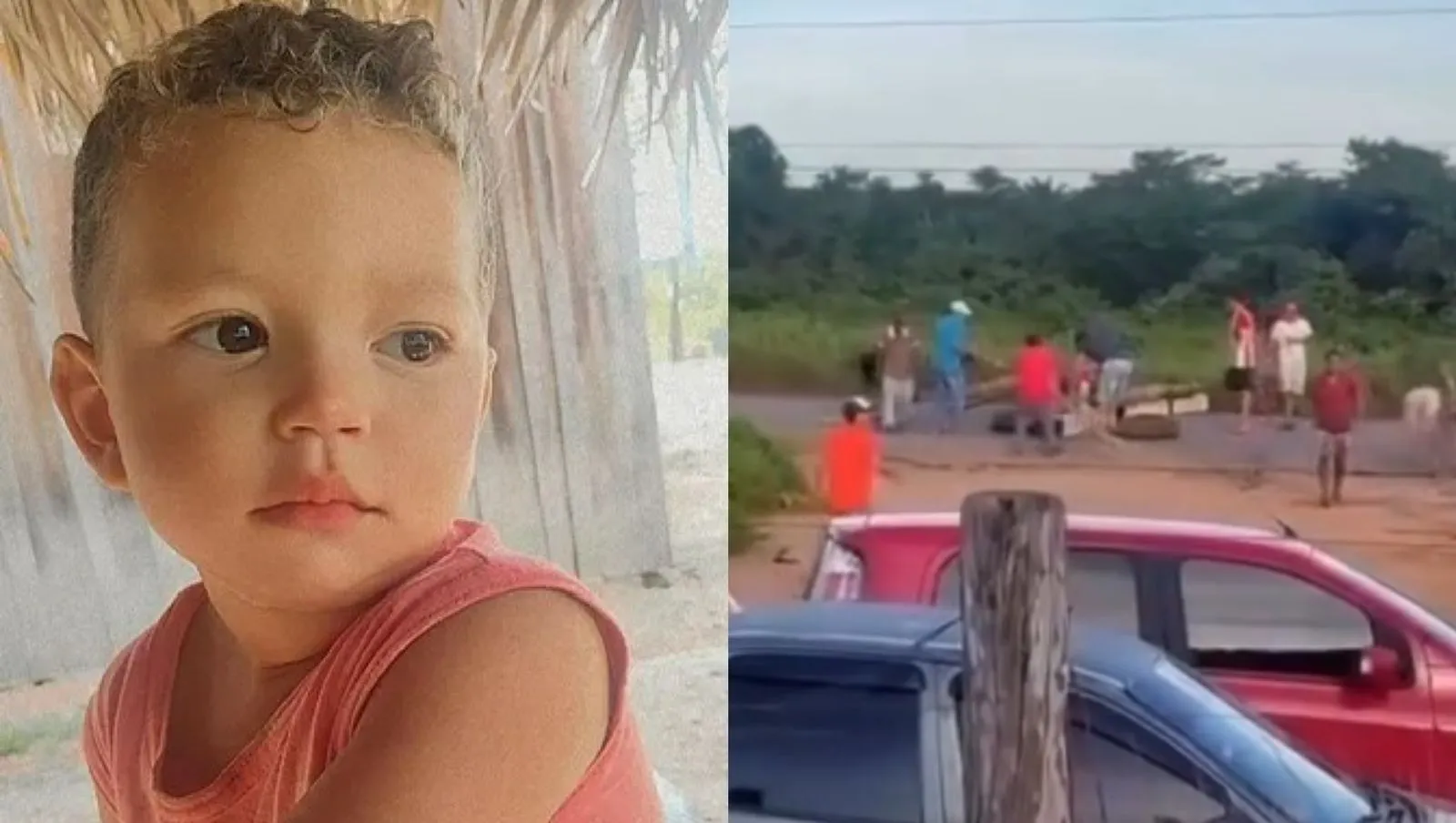 Protesto na BR-155 exige respostas sobre o desaparecimento do menino José Arthur. Comunidade se mobiliza em busca de informações.