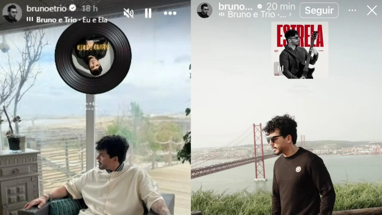 Bruno Mafra segue compartilhando registros nas redes sociais após ter sido condenado por estupro contra as filhas.