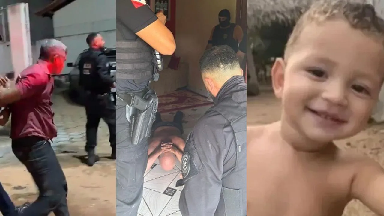 Os dois suspeitos de envolvimento no desaparecimento do pequeno Arthur presos