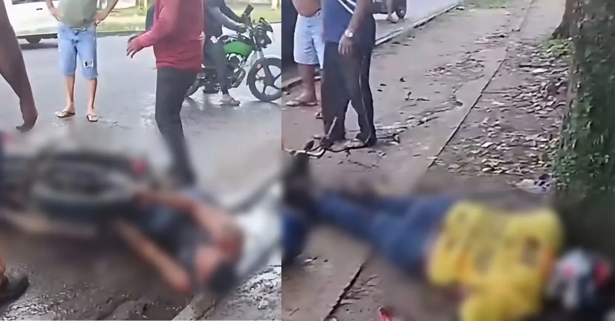 Colisão entre motociclistas na rodovia do 40 Horas, em Ananindeua, deixou vítimas feridas na manhã deste sábado (18).