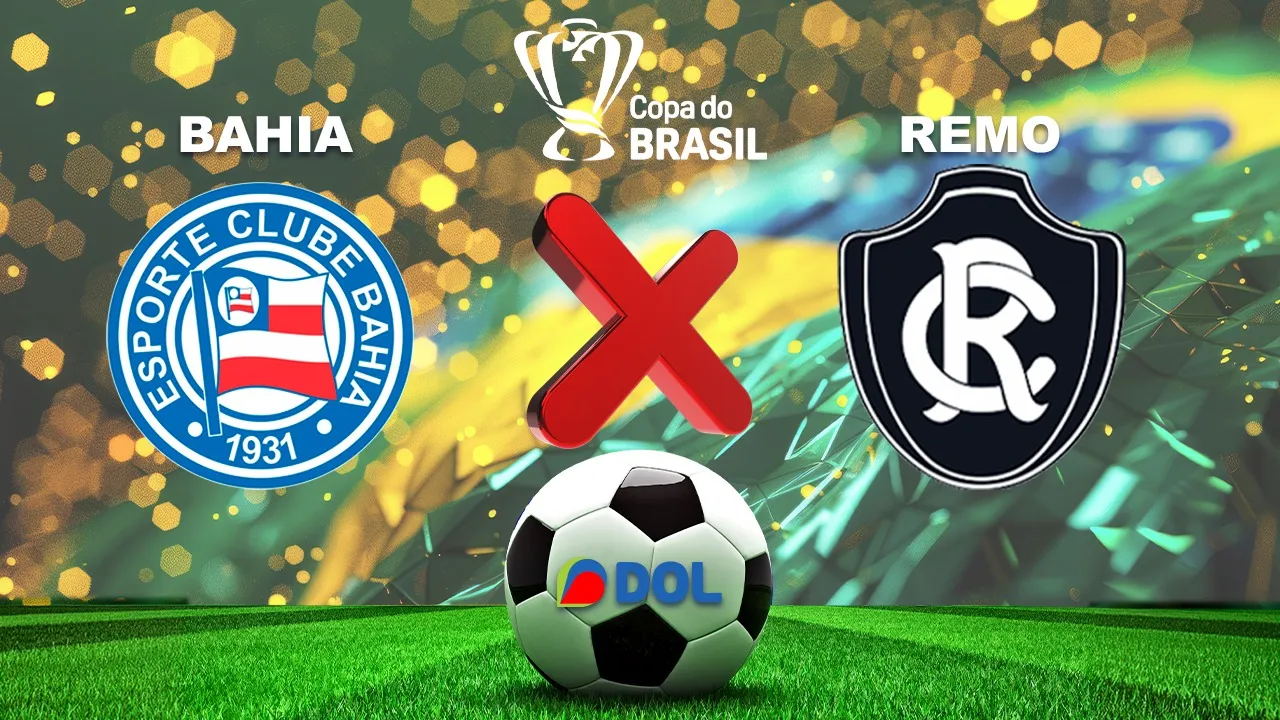 Bahia x Remo na Copa do Brasil