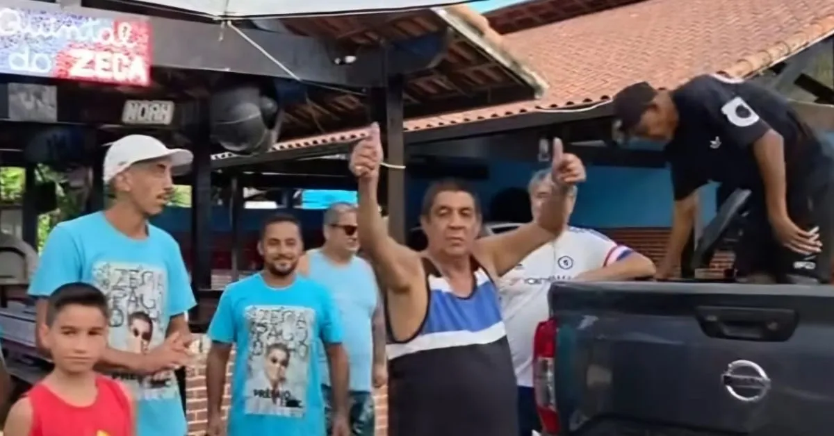 Imagem ilustrativa da notícia: Zeca Pagodinho distribui ovos de Páscoa para comunidade em Xerém