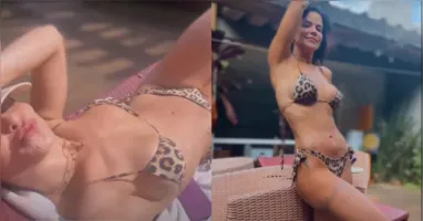 Samara Felippo aparece de biquíni e fotos chamam atenção.