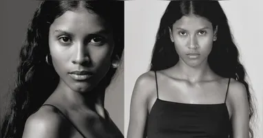 Eduarda Dourado, de 15 anos, venceu concurso de moda e inicia carreira internacional