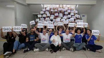 São mais de 20 alunos com notas acima de 900 e 81 alunos com nota acima de 700.