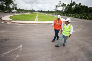 O Governador Helder Barbalho celebrou a nova alternativa para o trânsito de Belém.