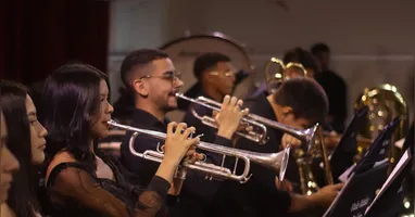 O programa da noite foi pensado para oferecer ao público uma verdadeira viagem pelo repertório sinfônico clássico