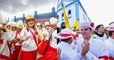 O governador Helder Barbalho e da vice-governadora Hana Ghassan acompanharam tudo de pertinho