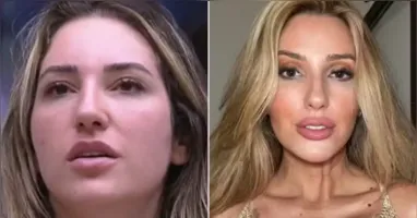 Amanda Meirelles compartilhou vídeo sem filtros nas redes sociais para rebater críticas sobre sua aparência.